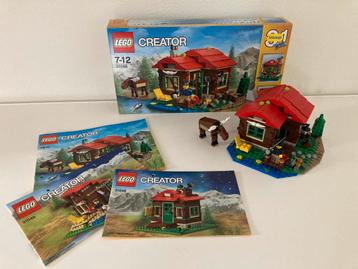 Lego creator Huisje aan het meer (31048) beschikbaar voor biedingen