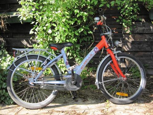 meisjesfiets  kinderfiets meisje 20 inch gazelle, Fietsen en Brommers, Fietsen | Meisjes, Gebruikt, 20 inch, Handrem, Ophalen
