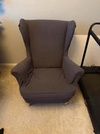 Ikea fauteuil strandmon met hoes, Ophalen, Zo goed als nieuw