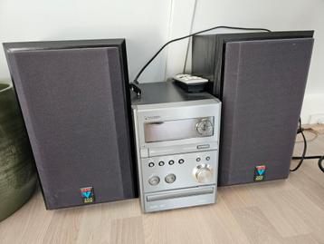 Panasonic audioset / miniset met B&W 200 series boxen beschikbaar voor biedingen