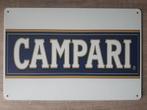 Campari 20x30 cm Reclamebord, Verzamelen, Ophalen of Verzenden, Nieuw, Reclamebord