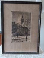 Ets Cornelis Brandenburg - Nieuwe Kerk Den Haag, Ophalen of Verzenden