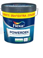 Flexa Powerdek 10 liter + 25 % wit, Doe-het-zelf en Verbouw, Ophalen, Wit, Nieuw, Verf