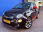 Fiat 500 TwinAir Turbo 500 S ,climate controle , sport uitvo, Auto's, Voorwielaandrijving, Gebruikt, Euro 6, Leder en Stof