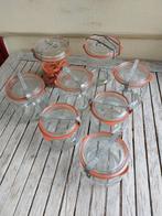 8 weckglazen. ( Grootmoederstijd), Ophalen of Verzenden