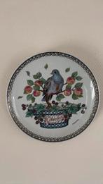 Hutschenreuther wandbord "Oktober" Vogels van de Maand, Antiek en Kunst, Ophalen of Verzenden