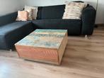 Salontafel steigerhout, Huis en Inrichting, Tafels | Salontafels, 50 tot 100 cm, Minder dan 50 cm, Zo goed als nieuw, Ophalen