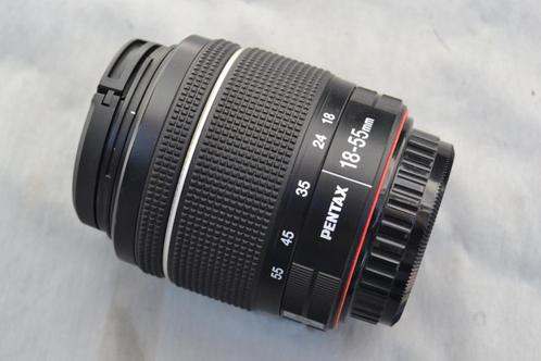 SMC Pentax-dal 1:3,5-5.6  18-55mm objectief, Audio, Tv en Foto, Fotografie | Lenzen en Objectieven, Zo goed als nieuw, Standaardlens