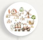 Ronde Wandlamp Boerderij Little Dreamzzz 30 cm (Ø), Bi & Li Creaties, Nieuw, Ophalen of Verzenden, Bilicreaties@gmail.com