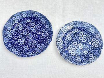 Burleigh - Blue Calico - Plates beschikbaar voor biedingen