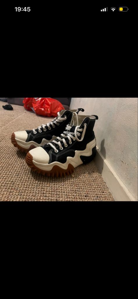 Converse All Stars Run Star Hike - Maat 40, Kleding | Heren, Schoenen, Ophalen of Verzenden, Zo goed als nieuw, Zwart, Sneakers of Gympen