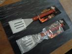 PARTIJ BIG JEFF BBQ SPATEL RVS 41CM MET HOUTEN HANDVAT, ., Nieuw, Ophalen of Verzenden, .
