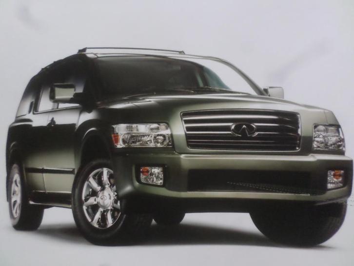 2006 Infinity QX56 V8 Brochure, Boeken, Auto's | Folders en Tijdschriften, Zo goed als nieuw, Overige merken, Verzenden