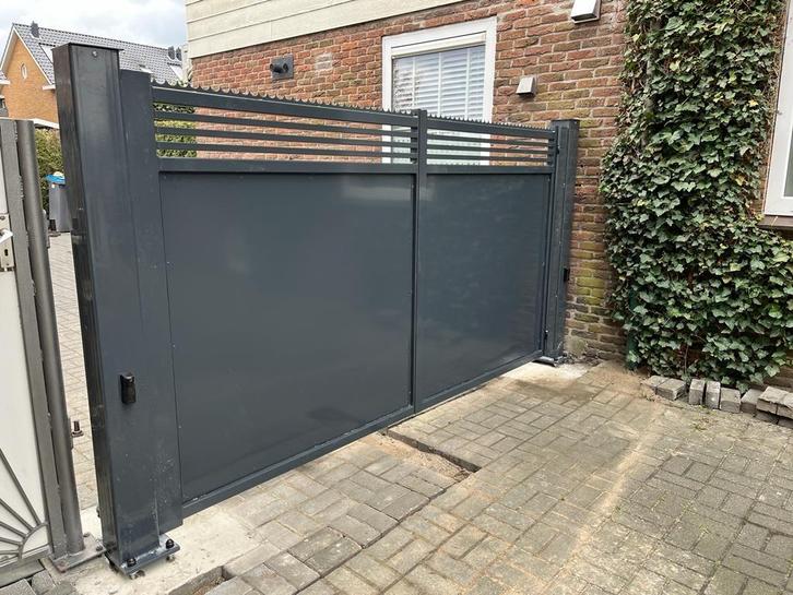 Poort uit voorraad leverbaar!, Tuin en Terras, Tuinhekken en Hekwerk, Nieuw, Tuinhek, IJzer, Ophalen