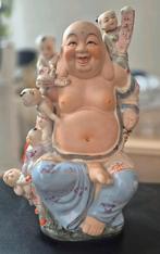 Chinezen lachende Buddha met kinderen, Ophalen of Verzenden