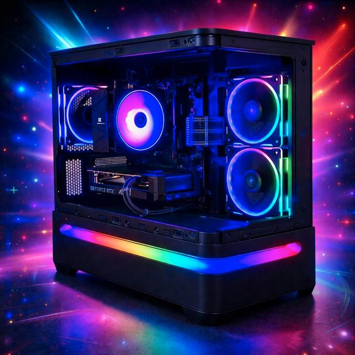 Gaming PC | Ryzen 5 7600 / RTX 5060, Computers en Software, Desktop Pc's, Refurbished, 4 Ghz of meer, SSD, 16 GB, Met videokaart