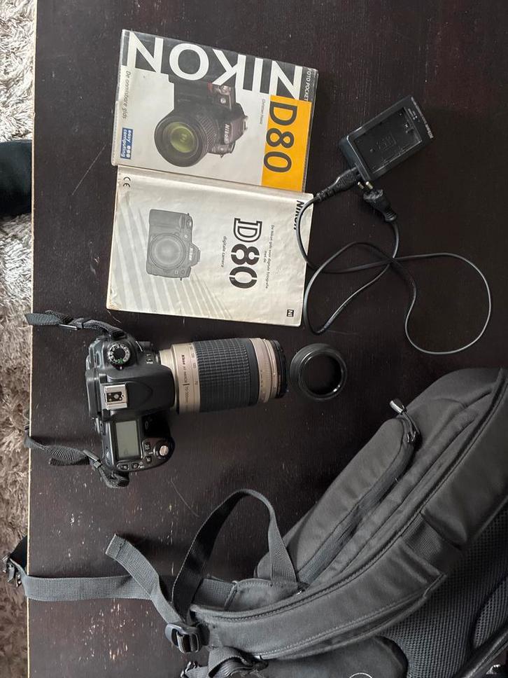 Nikon D80, Audio, Tv en Foto, Fotocamera's Digitaal, Nieuw, Spiegelreflex, Nikon, 4 t/m 7 keer, Ophalen of Verzenden