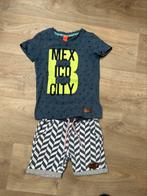 Leuke zomerset B.Nosy (shirt + korte broek) maat 110/116, Ophalen of Verzenden, Gebruikt, Jongen