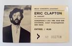 Eric Clapton oude ticket, Tickets en Kaartjes, Concerten | Pop
