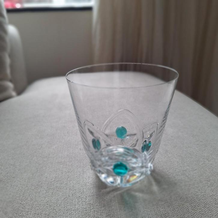 Lalique Floride Whiskey Tumbler, Huis en Inrichting, Woonaccessoires | Schalen en Manden, Zo goed als nieuw, Rond, Glas, Ophalen of Verzenden