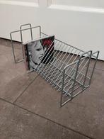 4x Vintage Ikea cd rek - vink - stapelbaar, Gebruikt, Minder dan 25 discs, Ophalen of Verzenden, Metaal