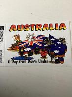 Sticker Australia/Australie, Verzenden, Zo goed als nieuw