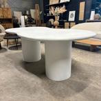 Organische Eettafel Seki 200 cm Wit van By-Boo, Antiek en Kunst, Ophalen