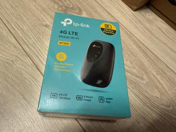 TP-Link M7200 4G LTE MiFi - Mobiele Internet WiFi beschikbaar voor biedingen