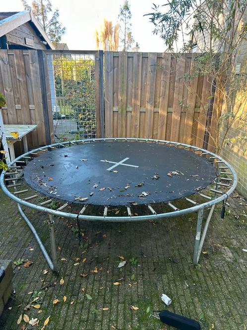 Trampoline 250cm doorsnede, Kinderen en Baby's, Speelgoed | Buiten | Trampolines, Gebruikt, Ophalen