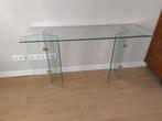 glazen tafel, Ophalen, Strak, 50 tot 100 cm, 50 tot 75 cm