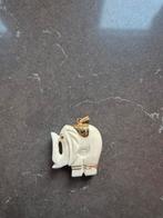 Vintage olifant hanger 14kt goud, Sieraden, Tassen en Uiterlijk, Bedels, Ophalen of Verzenden, Zo goed als nieuw, Goud, Overige merken