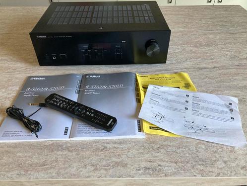 Yamaha R-S202, DAB versterker-ontvanger, Audio, Tv en Foto, Versterkers en Receivers, Zo goed als nieuw, Stereo, Yamaha, Ophalen