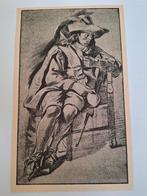Gerard Terborch - Ets, Antiek en Kunst, Kunst | Etsen en Gravures, Ophalen of Verzenden