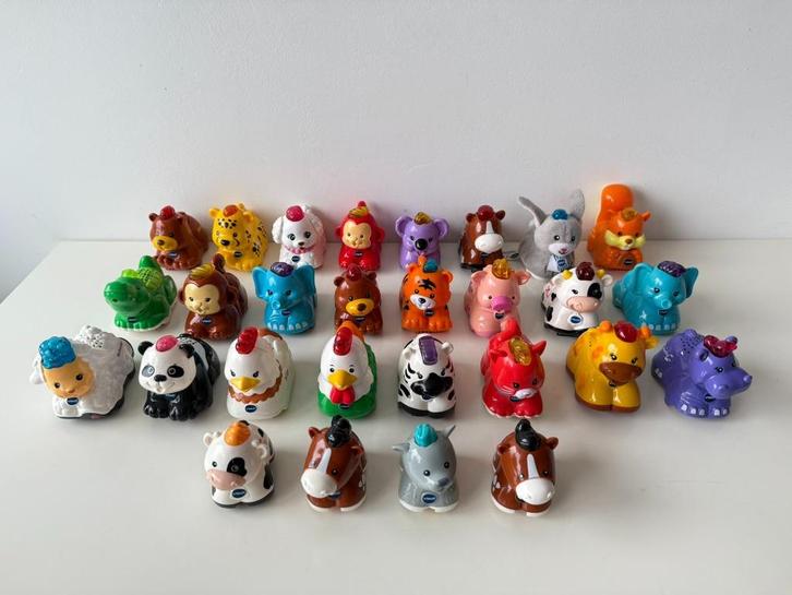 28x Zoef Zoef, ZoefZoef dieren / Vtech / 3,50 per stuk, Kinderen en Baby's, Speelgoed | Vtech, Gebruikt, Ophalen