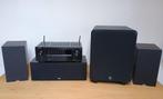 3.1 HIFI set:  Denon AVR, Elac speakers, SVS PB1000 Pro sub, Overige typen, Zo goed als nieuw, 120 watt of meer, Ophalen
