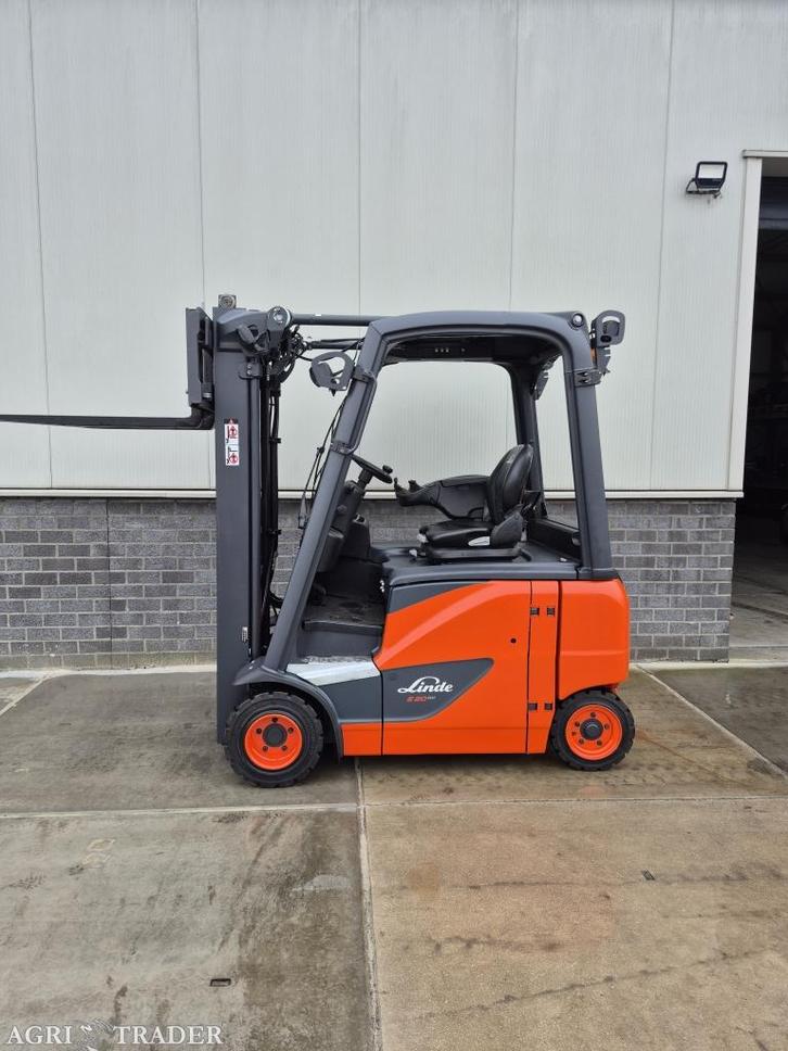 Linde E20PH-02 triplex sideshift 4.620 mm bj 2021 5267 uur, Zakelijke goederen, Machines en Bouw | Heftrucks en Intern transport