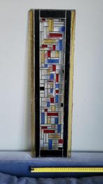 glas in lood raam, Doe-het-zelf en Verbouw, Ophalen, Gebruikt, Minder dan 80 cm, Minder dan 80 cm
