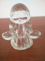 Vintage glazen kerst engel kaarsenhouder, Ophalen of Verzenden, Glas