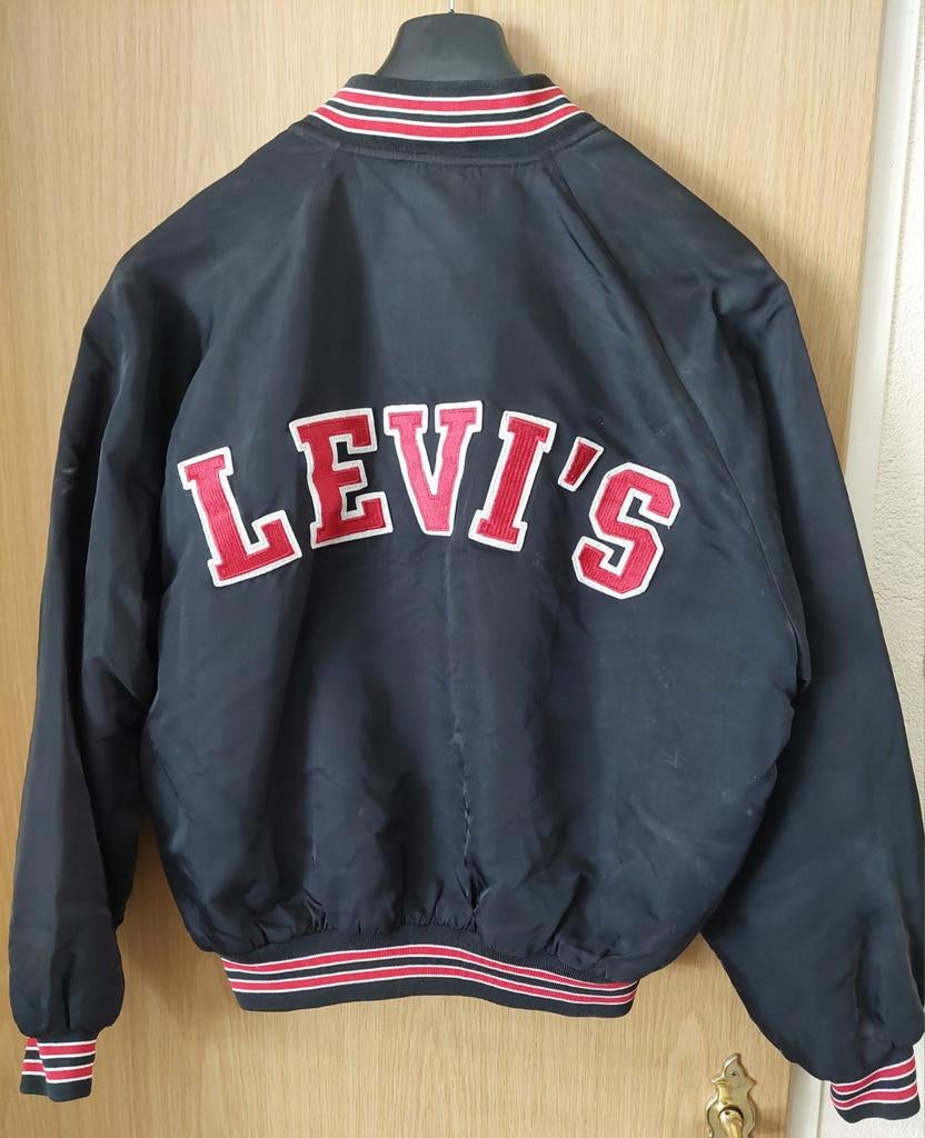 Levi's jas retro jaren '80, Ophalen of Verzenden, Zo goed als nieuw, Zwart