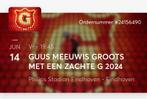 5 Tickets concert Guus Meeuwis op 14 juni. Zitplaatsen, Tickets en Kaartjes, Concerten | Overige, Juni, Drie personen of meer