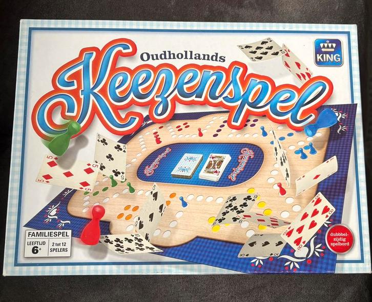 Oud Hollands Keezenspel, Hobby en Vrije tijd, Gezelschapsspellen | Bordspellen, Gebruikt, Ophalen of Verzenden