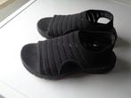 Mk21 SKECHERS VLOTTE LICHTGEWICHT FLEX-LITE SANDALEN 37, Skechers, Zwart, Zo goed als nieuw, Sandalen of Muiltjes