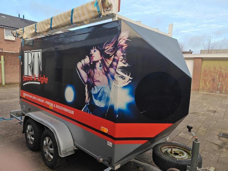 Gesloten aanhangwagen / aanhanger., Auto diversen, Aanhangers en Bagagewagens, Gebruikt, Ophalen of Verzenden