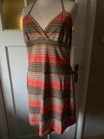 Vanilia  strand zonne jurk rood oranje groen streepje XL, Zo goed als nieuw, Maat 46/48 (XL) of groter, Vanilia, Verzenden