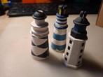 3x Miniatuur vuurtoren (7cm), Ophalen of Verzenden, Gebruikt, Overige typen