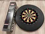 Dartbord met ring en mat, Sport en Fitness, Darts, Ophalen of Verzenden, Gebruikt, Dartbord