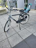 Gazelle herenfiets  met kinderzitje, Ophalen of Verzenden, Gebruikt, Gazelle, Versnellingen