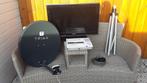 Samsung 32" TV met schotel antenne en signaalzoeker, Ophalen, 50 Hz, Samsung