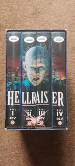 Hellraiser VHS box 1 t/m 4 Videobanden 1 & 2 sealed, Ophalen of Verzenden