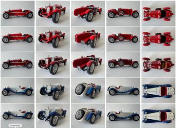 Bburago: Alfa Romeo 2300 Monza en 2500 Spider beschikbaar voor biedingen